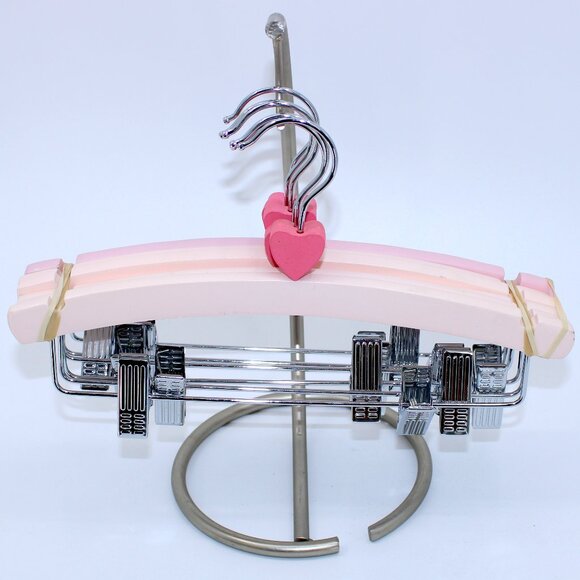 12 Inch Pink Decorative Top Hangers (set of 6) - Picture 1 of 4